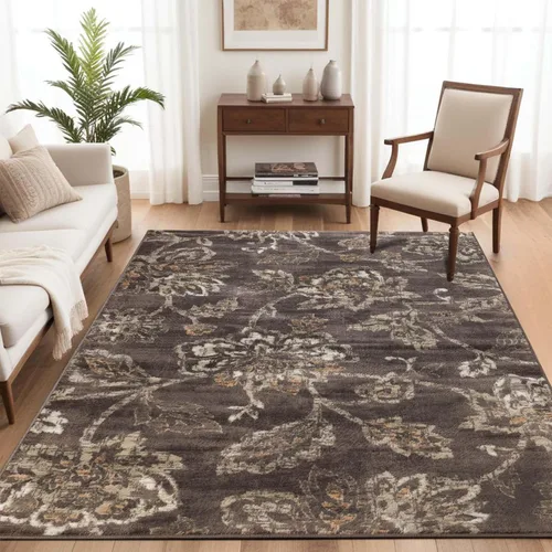 Vista 7 de Superior Alfombra de área grande para interiores para pasillos, entrada, oficina, salón/dormitorio, madera dura, azulejos, cubierta de piso
