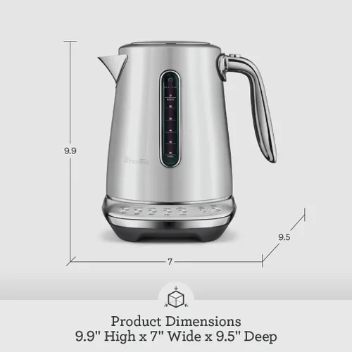 Vista 6 de Breville BKE845BST Smart Kettle Luxe - Caldera de agua, acero inoxidable