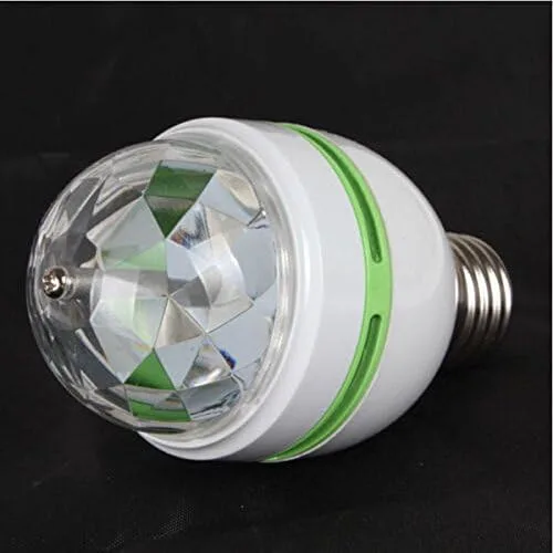 Vista 8 de Windspeed Base cristalina cambiante multi de la luz E27 de la etapa del color del bulbo del estroboscópico