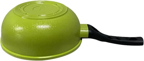 Vista 6 de Utensilios de cocina antiadherente con revestimiento de diamante 3D Wok, 8 "(20 cm), fabricado en Corea