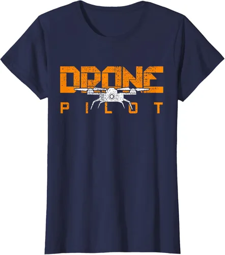 Vista 31 de Drone Life Pilot Quadcopter Gift RC Camiseta Negro