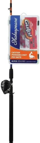 Vista 11 de Shakespeare Catch More Fish Combo de carrete y caña de pesca con kit Ladies