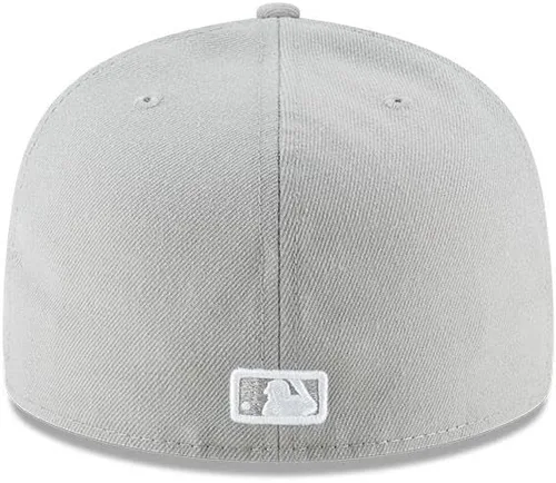Vista 4 de New York Yankees 59FIFTY Gris Básico Ajustado