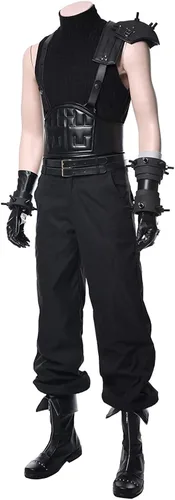 Vista 2 de GLEST Cloud Strife - Disfraz de cosplay para hombre
