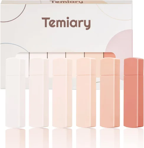 Vista 10 de Temiary - Juego de 6 cintas correctoras blancas mini, secado rápido y suave para escritura, juego de cintas correctoras estéticas y lindas fáciles