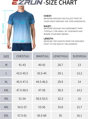 Vista 6 de Camisetas de natación para hombre, manga corta, protección solar UPF 50+, protección solar UV, secado rápido, natación, pesca, agua, playa, camisetas