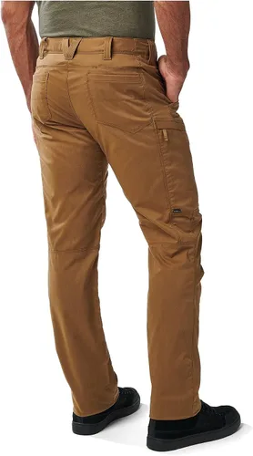 Vista 3 de 5.11 Pantalón Tactical Ridge para hombre, tejido elástico Flex-Tac, cintura cómoda, estilo 74520