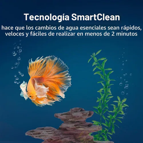 Vista 4 de Aqueon 00800198: Kit de acuario BettaBow LED negro 2.5G