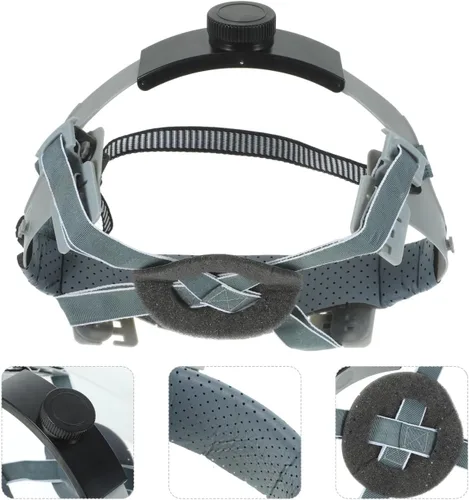 Vista 7 de Housoutil - Accesorios para casco de repuesto ajustable con perilla cómoda para casco de protección universal de 8.66 x 8.26 x 5.90 pulgadas