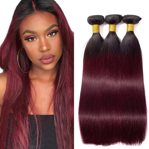 Vista 182 de 300g 1B27 Human Hair Bundles Honey Blonde Bundles Human Hair 10A Brazilian Virgin Remy Hair Extensions 8 10 12 Inch