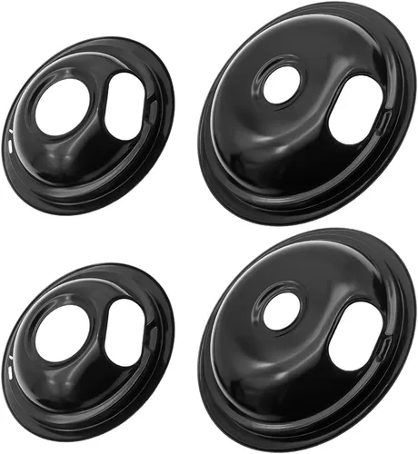 Vista 5 de SupHomie W10290350 W10290353 - Juego de sartenes de goteo de porcelana y quemador eléctrico MP22YA - Compatible con Whirlpool, Amana, May-tag
