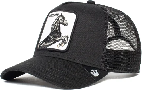 Vista 7 de Goorin Bros. Gorra de Camionero A-Frame The Farm para Hombre Gorra de Béisbol Negro (Aguila Libertad)