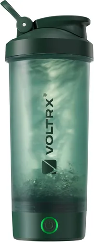 Vista 12 de VOLTRX Botella agitadora de proteínas, mezclador eléctrico recargable USB C, vasos agitadores para batidos de proteínas y batidos de reemplazo