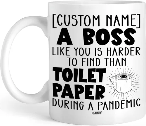 Vista 23 de CUBICER Taza de café de cerámica negra personalizada, tazas divertidas con refranes, regalos de Navidad para mujeres, gerentes, hombres y adultos