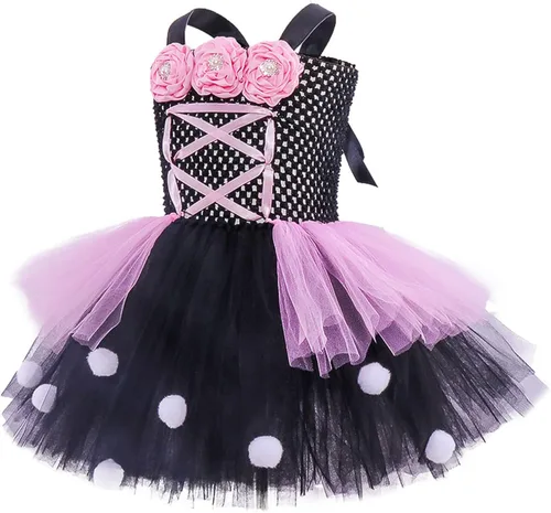 Vista 4 de zdhoor Disfraz de bruja de cuento de hadas para niñas Helloween