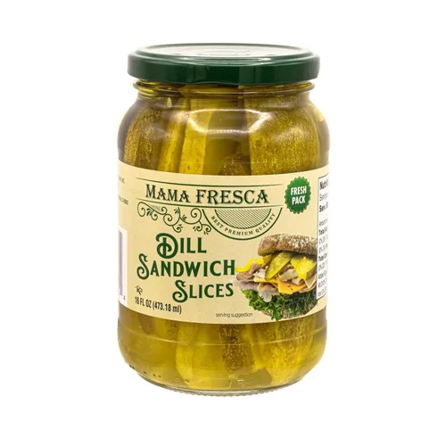 Vista 13 de Mama Fresca Baby Dill Pickles - Tarro de 12 onzas líquidas (paquete de 6)