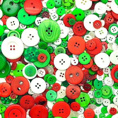 Vista 19 de 1600 botones negros de varios tamaños para manualidades, surtido de botones de manualidades mixtos a granel