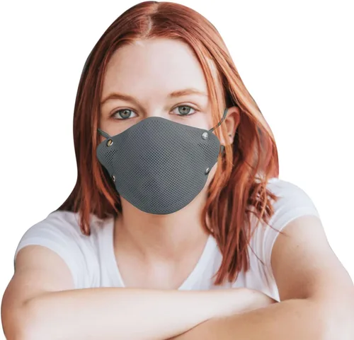 Vista 24 de GATA Silicone Seal Face Mask Covering With Filters