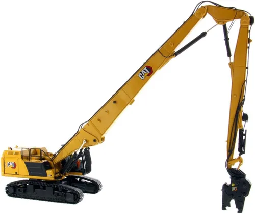 Vista 4 de Diecast Masters Excavadora hidráulica de demolición ultra alta Caterpillar 352 1:50 - Serie Diecast Masters 85663 High Line