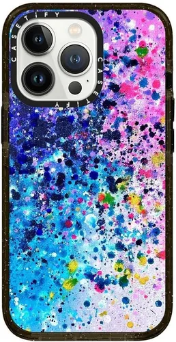 Vista 103 de CASETiFY Funda Impact para iPhone 13 [Protección contra caídas de grado militar 4X de 8.2 pies/Compatible con Magsafe] - #1 Mom - Transparente