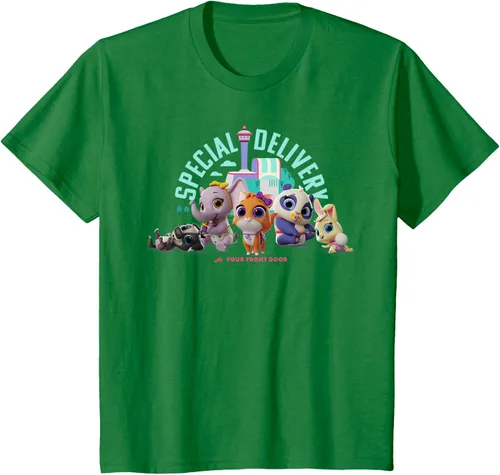Vista 49 de Disney Camiseta de entrega especial Junior T.O.T.S, Negro, S