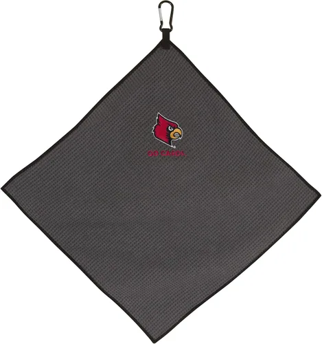 Vista 54 de Team Effort Collegiate - Toalla de microfibra gris de 15" x 15