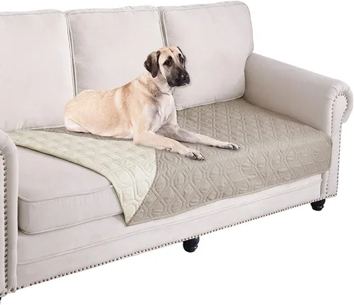 Vista 51 de Ameritex Manta Impermeable Reversible Cubierta para Cama de Perro Manta para Mascotas para Muebles Cama Sofá Sillón