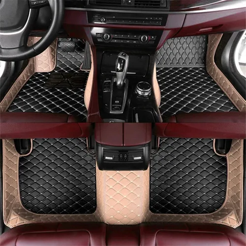 Vista 10 de Alfombrillas automotrices personalizadas para el 99.99 % de los sedán, SUV, automóvil deportivo, hombres y mujeres, protección completa
