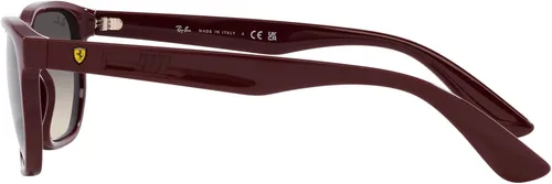 Vista 4 de Ray-Ban Gafas de sol rectangulares Rb4404m Scuderia Ferrari Collection para mujer