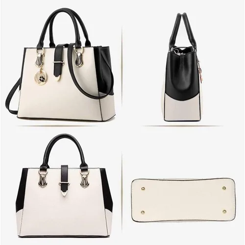 Vista 6 de Bolso bandolera de hombro con correa larga desmontable para mujer