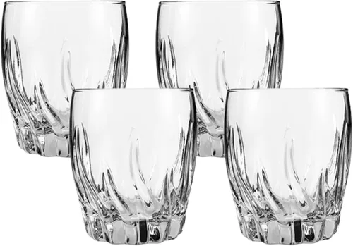 Vista 2 de Anchor Hocking Aniston - Vasos para beber (4 piezas, 11.5 onzas, aptos para lavavajillas)