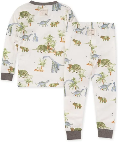 Vista 2 de Burts Bees - Conjunto de pijama para bebé camiseta y pantalón de 2 piezas 100 algodón orgánico