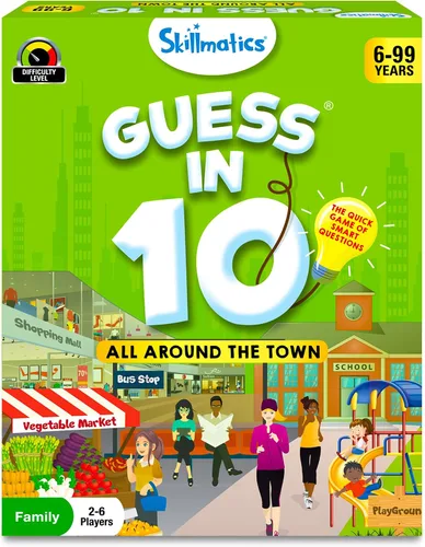 Vista 12 de Skillmatics Guess in 10 - Estados de América, juego de geografía, regalo para niños Educational Cards, History Trivia, Family Game Night, Travel