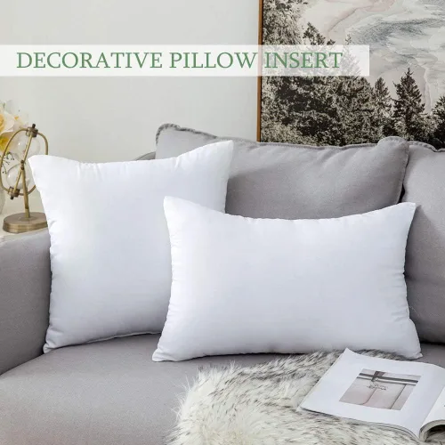 Vista 6 de MIULEE Inserto de almohada e inserto de almohada no tejido de 12 x 20 pulgadas