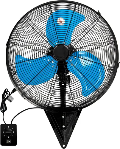 Vista 10 de Bestronair - Ventilador de pared de 20 pulgadas, ventiladores oscilantes de pared de alta velocidad