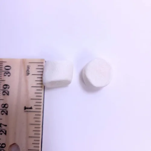 Vista 2 de Natucraft Molde de silicona para malvavisco 9 cavidades, cera, jabón, resina, molde de jabón realista malvavisco flexible molde NC040
