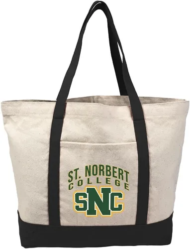 Vista 186 de Campus Lab Bolsa de lona con logotipo primario colegiado con bolsillo externo, bolsa de hombro reutilizable para ir de compras, playa Águilas A&m