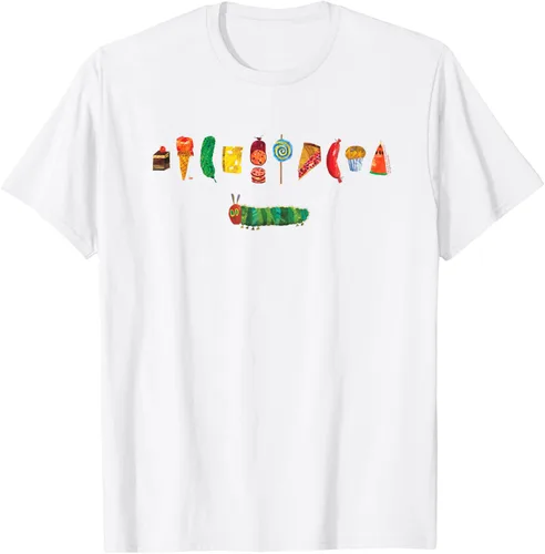 Vista 3 de Camiseta infantil The Very Hungry Caterpillar Feast Negro