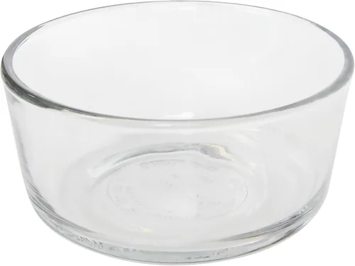 Vista 5 de Recipientes de vidrio, Pyrex, con tapa para almacenamiento de alimentos, Rojo Tempered Containers BPA Free Covers Nesting Design