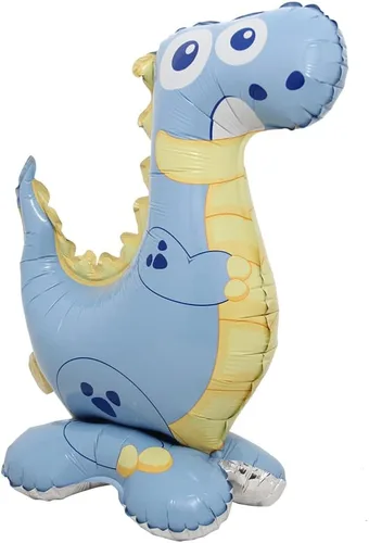 Vista 21 de Selfstand Globos de Papel de Aluminio 3D de Animales Zorro Koala León Elefante Panda Vaca Conejo Dinosaurio Triceratops, Estegosaurio, Pelota