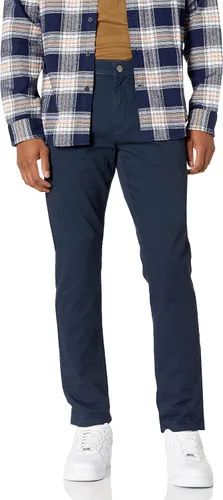 Vista 11 de Amazon Essentials - Pantalones ajustados para hombre, diseño de sarga elástica con 5 bolsillos