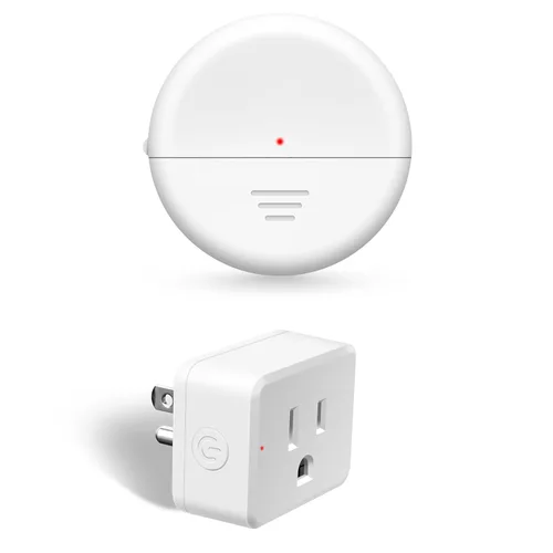 Vista 80 de NineLeaf - Enchufe de salida de control remoto, interruptor de luz de encendido y apagado inalámbrico desmontable 500FT Light Plug Decorator