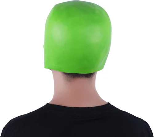 Vista 3 de dylunsky Verde Head Mask Máscara de látex de Halloween jimcarry