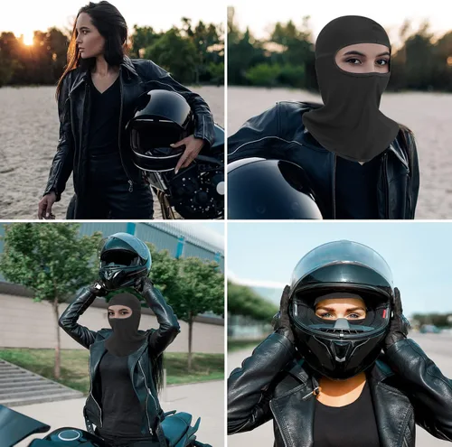Vista 3 de Ski Mask for Men Women, Balaclava Face Mask Men, Pooh Shiesty Mask, Full Face Mask UV Protection Outdoor Sports