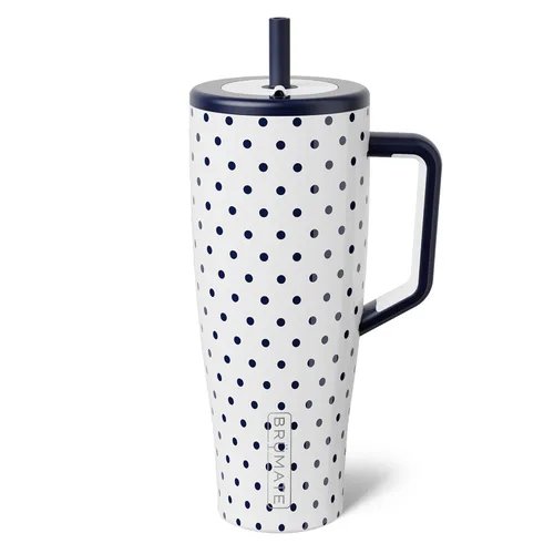 Vista 25 de BrüMate Era Vaso Térmico de 20 oz con Asa y Pajilla Vaso Térmico Aislante 100% A Prueba de Fugas con Tapa y Pajilla Hecho de Acero Inoxidable