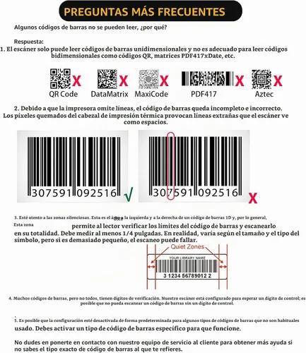 Vista 9 de NADAMOO Escáner de Código de Barras Inalámbrico 328 Pies Distancia de Transmisión USB Inalámbrico 1D Láser Lector Automático de Código de Barras