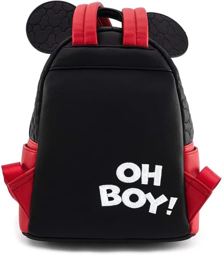 Vista 5 de Loungefly Disney Mickey Mouse Oh Boy Quilted Womens Mini Backpack Purse