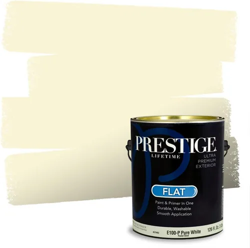 Vista 170 de PRESTIGE Pinturas de pintura exterior e imprimación en uno, 1 galón, plano, combinación comparable de Benjamin Moore* Pila de heno