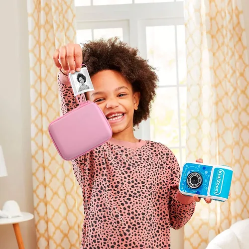 Vista 4 de Aenllosi Estuche rígido compatible con VTech KidiZoom Creator Cam (rosa) EVA case construction, Water-resistant design, Impact-resistant design
