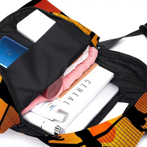 Vista 4 de Sport Voleibol Backpack for School Travel bead sail material Casual Outdoor with Adjustable Strap for Girl boy